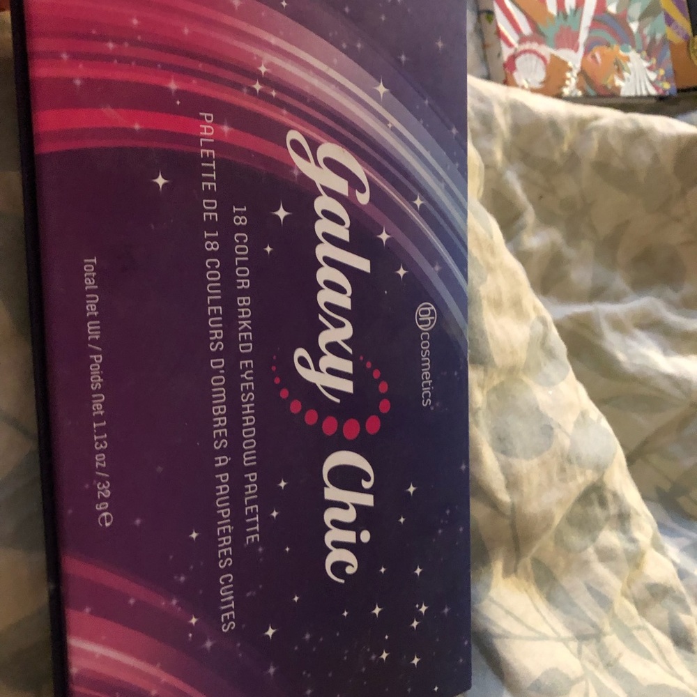 Galaxy chic makeup pallet